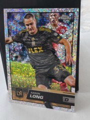 2023 Topps Chrome LAFC Aaron Long #73 Mini Diamonds MLS Experience