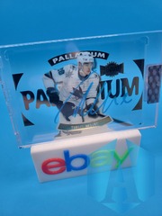 Timo Meier 2020-21 UD Clear Cut Metal Universe Palladium On-Card Auto