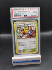 PSA 8 NM-MT 2017 Champions Festival Portuguese Worlds Promo Pokemon Card SM78