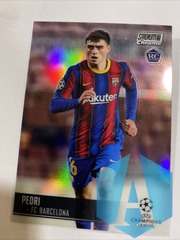 2020 Topps Stadium Club Chrome UEFA Pedri Rookie Refractor #26 FCB