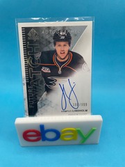 Hampus Lindholm Upper Deck 2014-14 SP Authentic Future Watch Auto 190/999