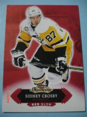 2016-17 Upper Deck Fleer Showcase Red Glow Sidney Crosby #1