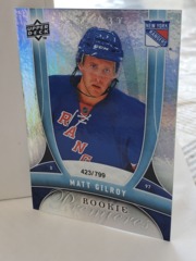 2009-10 Upper Deck Trilogy Rookie Premieres 423/799 Matt Gilroy #151