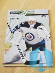 2020-21 Upper Deck Synergy FX Rookies 227/749 Mikhail Berdin #FXR-MB
