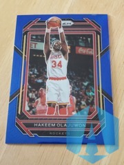 2022-23 Panini Prizm HAKEEM OLAJUWON #290 True Blue PRIZM SP 050/199 Rockets