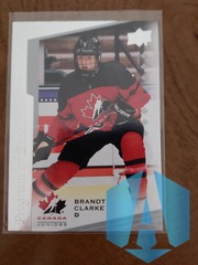 2021 Upper Deck Team Canada Juniors Program of Excellence Brandt Clarke #109