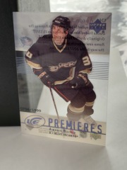 2007-08 Upper Deck Ice Premieres Aaron Rome #134 Acetate 0706/1999 Blue Jackets