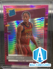 2020-21 Donruss Optic ISAAC OKORO Rated Rookie Pink Hyper Prizm RC SP