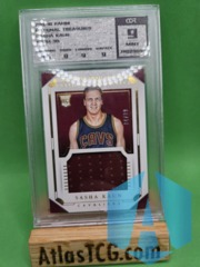 2015-16 Panini National Treasures Super Swatches Rookies /99 Sasha Kaun COR 9 MINT Graded