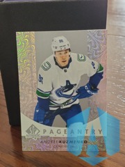 2022-23 SP Authentic Pageantry Andrei Kuzmenko Rookie #P-81 Vancouver Canucks