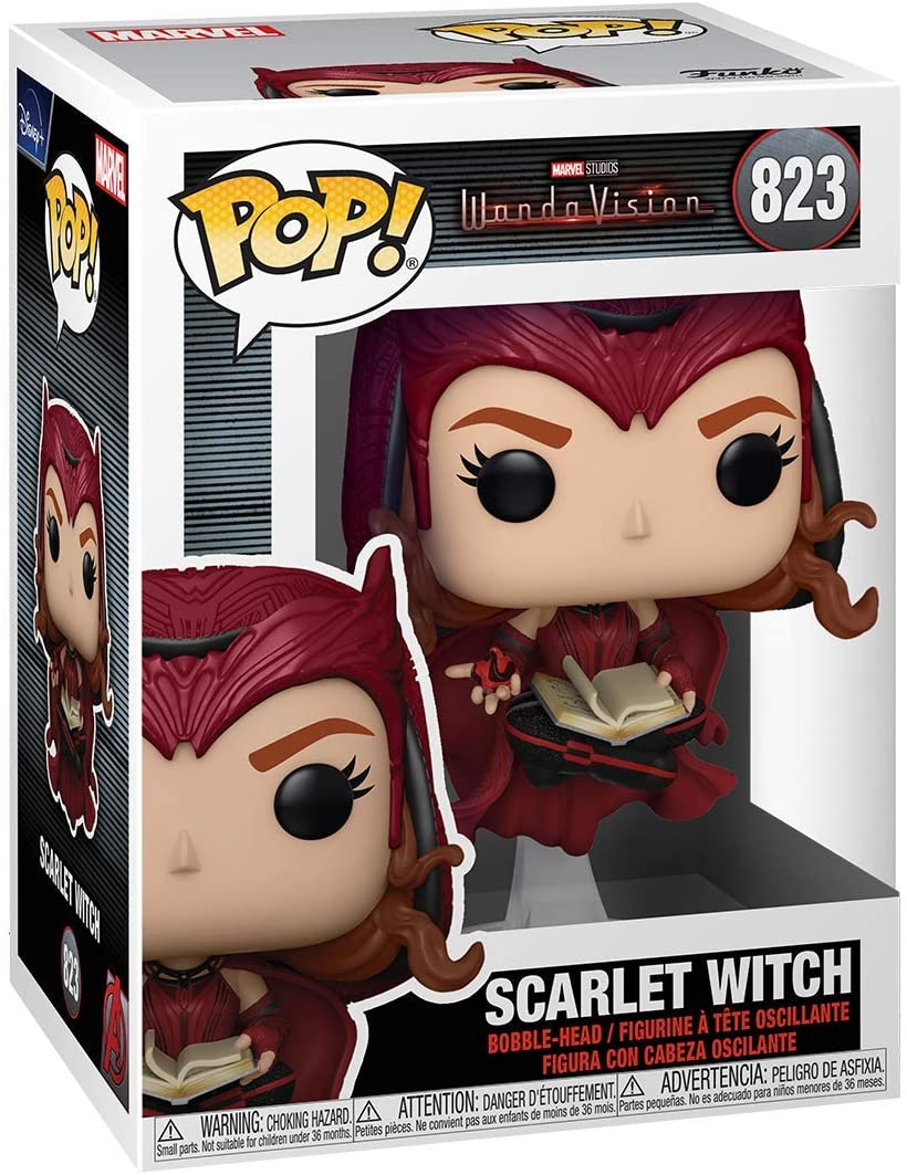 POP! Marvel WandaVision Scarlet Witch Bobble-Head #823