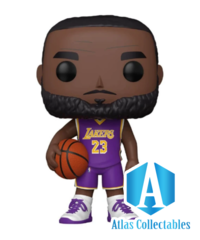 NBA LeBron James (Purple Jersey) 10-Inch POP Funko