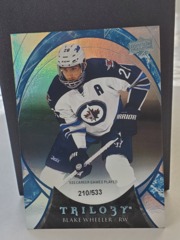 2015-16 Upper Deck Trilogy #88 Blake Wheeler 210/533 Career Games Winnipeg Jets