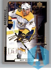 Matt Duchene 2020-21 UD MVP 20th Anniversary Third Star Gold Script #78