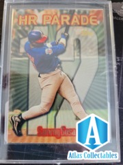 Sammy Sosa 1999 Topps HR 12 Card# 461