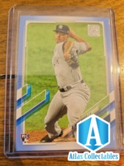 2021 Topps Series 1 Albert Abreu BLUE /50 Parallel RC #88