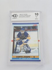 1990-91 Score Young Superstars #15 Curtis Joseph BCCG 10 Mint or Better 0000804771