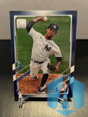 2021 Topps #41 Deivi Garcia Royal Blue Border Rookie RC