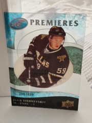 2009-10 Upper Deck Ice Premieres  #150 Ivan Vishnevskiy 296/499 Acetate Stars