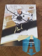 2017-18 Upper Deck MVP GOLD 081/100 Jeff Carter Script # 26