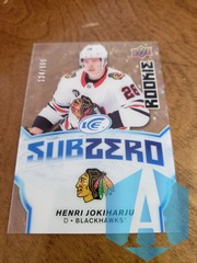 2018-19 Upper Deck Ice Sub Zero 124/999 Henri Jokiharju #SZ-30 Rookie