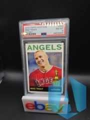 2013 Topps Heritage Mike Trout NO HAT Future HOF #430 PSA 8