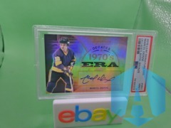 2015 Leaf Signature Series Marcel Dionne Decades Auto Bronze MD1 - PSA 9