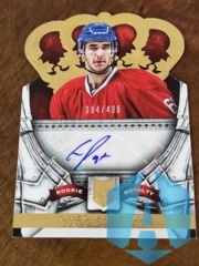 2013-14 Panini Crown Royale Rookie Royalty Greg Pateryn #220 Auto Canadiens 394/499