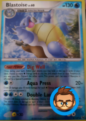 Blastoise - 2/127 - Holo Rare - Reverse Holo