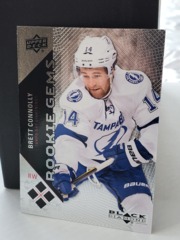 2011-12 Upper Deck Black Diamond Rookie Gems Brett Connolly #242 Ligntning