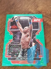 2022 Panini Prizm UFC Green Pulsar JALIN TURNER #164 RC 01/25 SSP