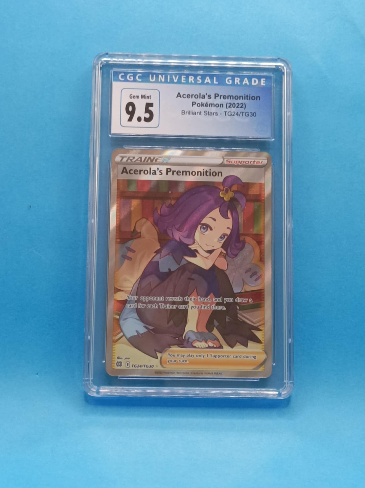 Acerolas Premonition - Graded 9.5 - CGC Universal Grade - TG24