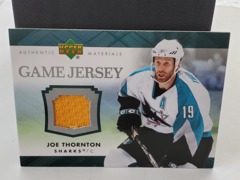 2007-08 Upper Deck Game Jersey Series 1 Joe Thornton #J-JT