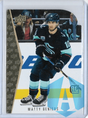 2022-23 Upper Deck Matty Beniers #RDC-3 Die Cut Seattle Kraken Tribute Rookie
