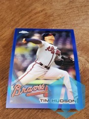2010 Topps Chrome Blue Refractor 139/199 Tim Hudson #46