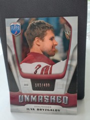 2009-10 Be A Player Goalies Unmasked #GU20 Ilya Bryzgalov 102/499 Coyotes