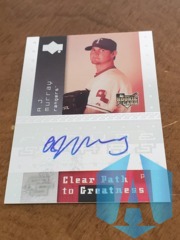 2007 Upper Deck R.J. Murray #160 Clear Path to Greatness Rookie Autograph