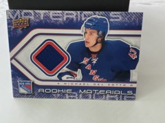 2009-10 Upper Deck Rookie Materials Jersey #RM-MD Michael Del Zotto Rangers