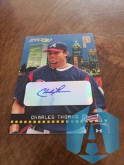 2004 Charles Thomas #228  Donruss Studio Private Signings 22/50