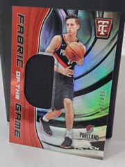 2017-18 Panini Totally Certified Fabric Of The Game Jersey 064/249 #FR-ZCL Zach Collins