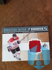 2011-12 SP Game Used Edition Authentic Fabrics Tyler Ennis #AF-TE Patch 03/35
