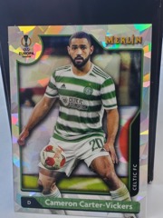 2021 Topps Merlin Chrome UEFA 132/250 Cracked Ice Cameron Carter-Vickers #114 Celtic FC