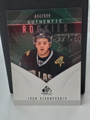 2009-10 SP Game Used Edition Authentic Rookies 444/699 Ivan Vishnevskiy #160