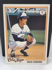 1978 Topps #469 Rick Cerone Toronto Blue Jays