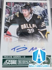 2013-14 Panini Score Signatures Auto #SSTM Travis Morin
