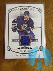 2015-16 Upper Deck Champs Rookie Jerseys Robby Fabbri #J-RF Rookie