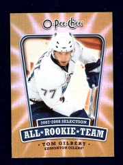 2008-09 O-Pee-Chee All-Rookie Team Tom Gilbert #ART-TG Edmonton Oilers