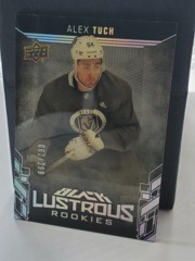 2017-18 SPx UD Black Lustrous Rookies 062/299 Alex Tuch #LR-AT RC Knights
