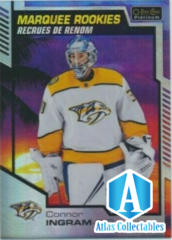 2020-21 O-Pee-Chee Platinum Marquee Rookies Sunset 180 Connor Ingram Predators