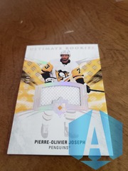 2020-21 Ultimate Collection Jerseys #160 Pierre-Olivier Joseph 194/649 Penguins